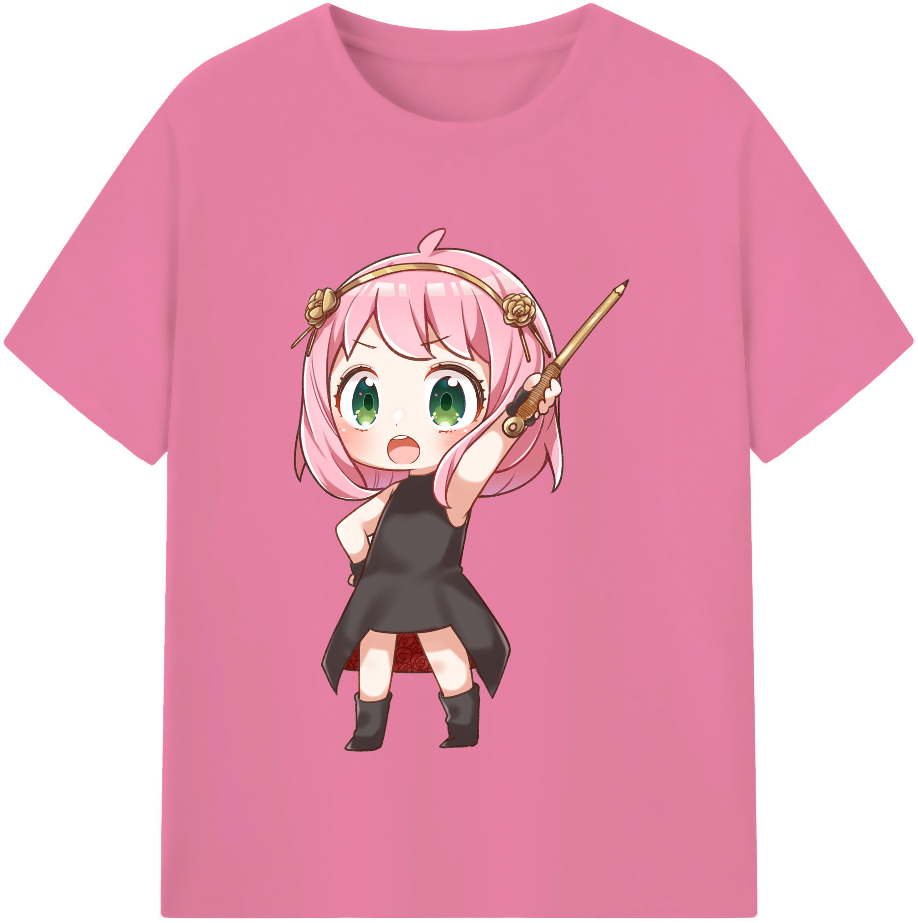 （画像用） SPY×FAMILY间谍家家酒 綿100％半袖Tシャツ（フロントプリント）